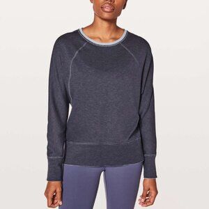 Lululemon‎ Time Out Crew Reversible Blue Small